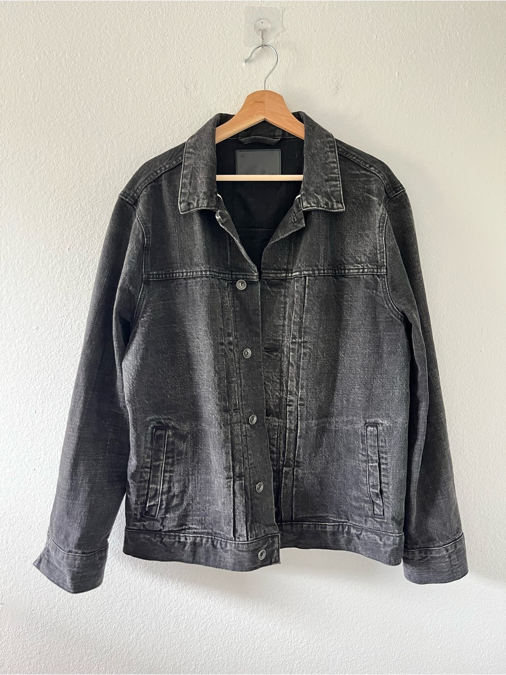 Taylor Stitch The Dispatch Jacket‎ in Black  Wash Selvage Denim Size Medium
